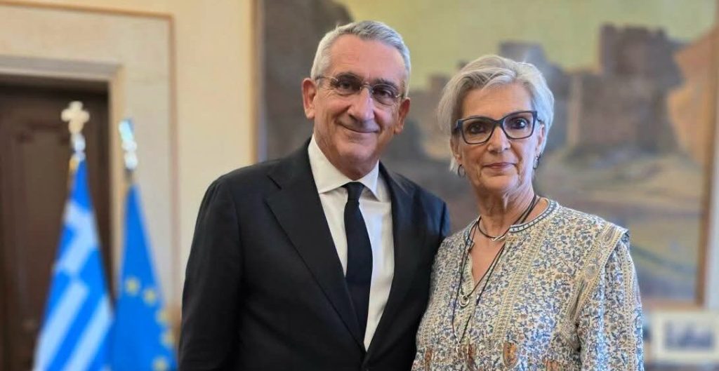 Ο Περιφερειάρχης Γιώργος Χατζημάρκος για την επανεκλογή της Μαίρης Τριανταφυλλοπούλου