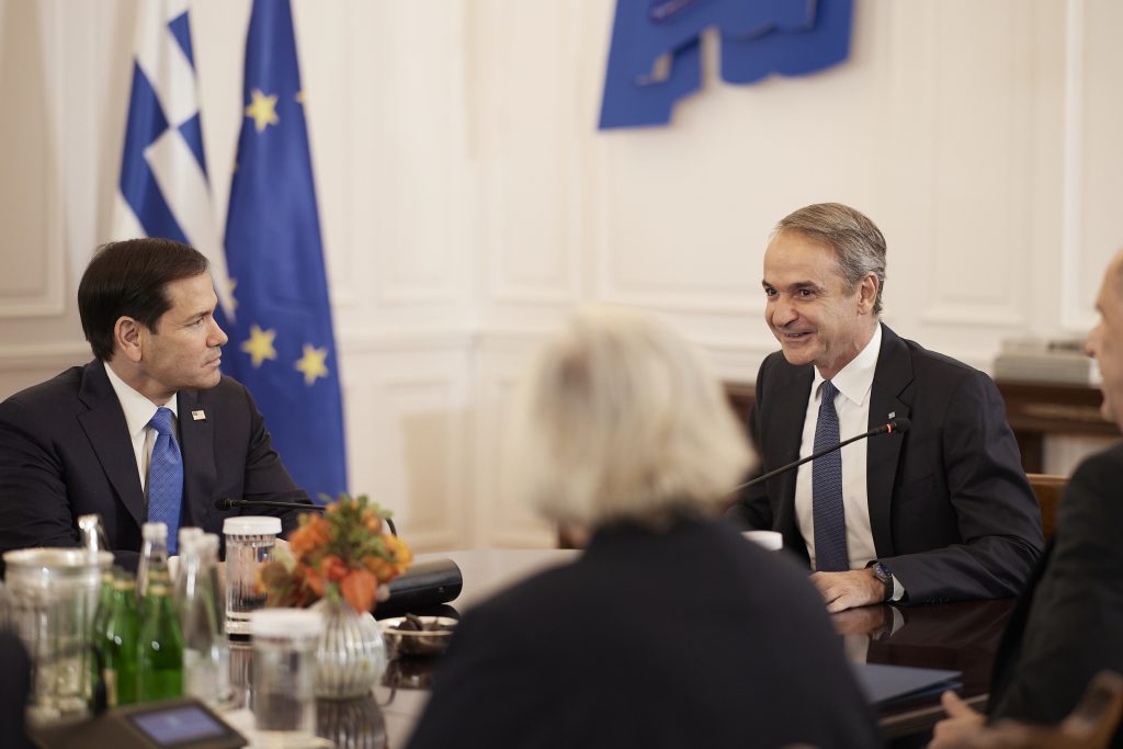 Ο Πρωθυπουργός συναντήθηκε με τον Υπουργό Εξωτερικών της Αμερικής, Marco Rubio