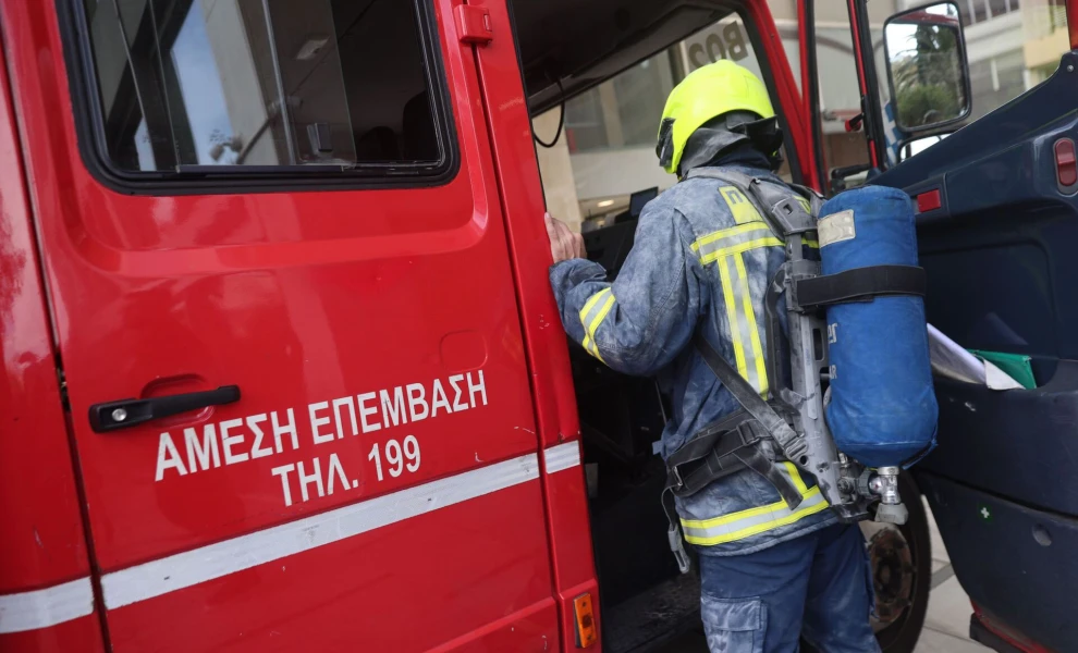 Έκρηξη σημειώθηκε σε κτίριο στην οδό Ακαδημίας Πλάτωνος 107, στον Κολωνό